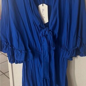 Vine & Love Royal Blue Dress